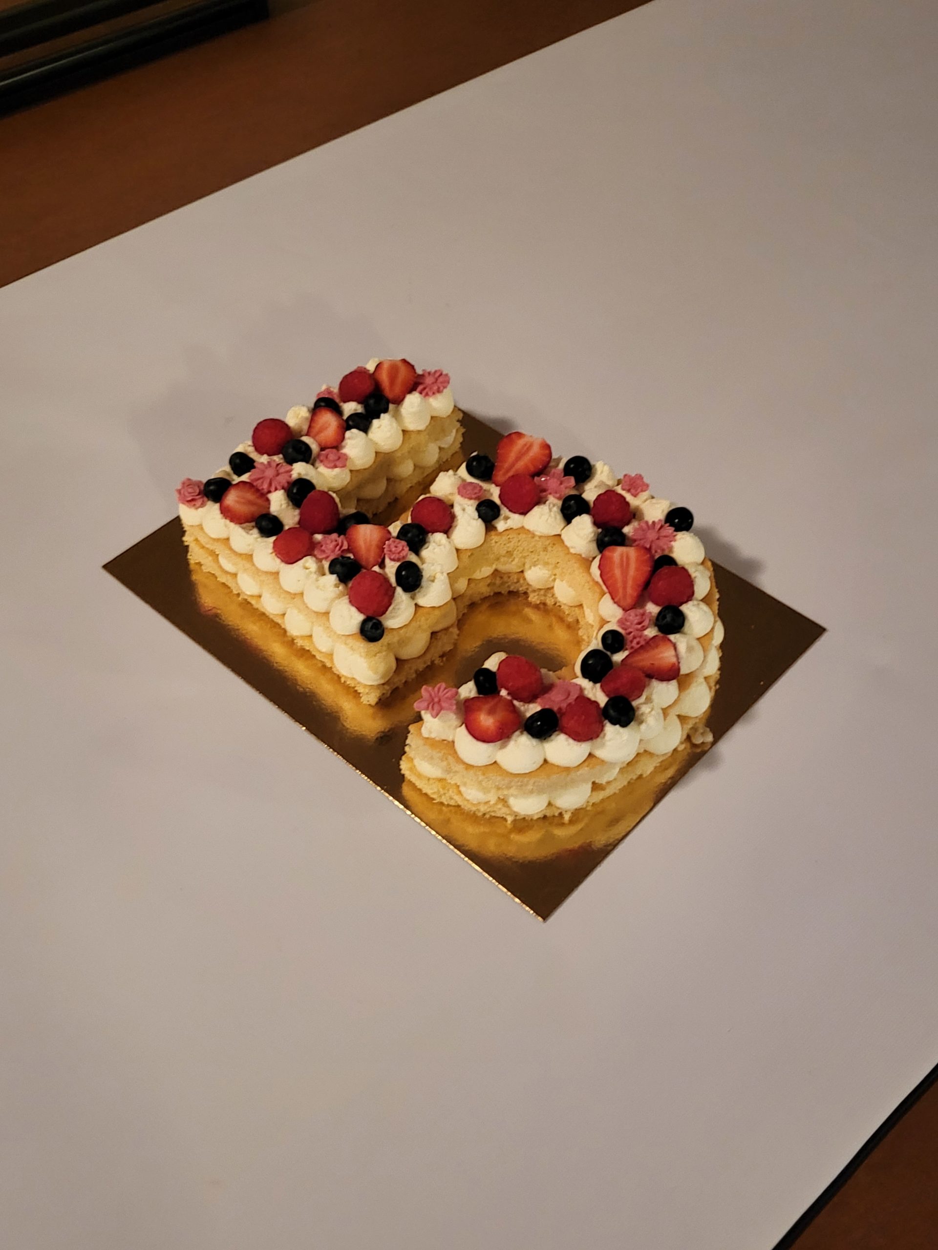 Jubiläum 5er-Kuchen